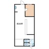 東本地ヶ原町3丁目倉庫 1Rの間取り