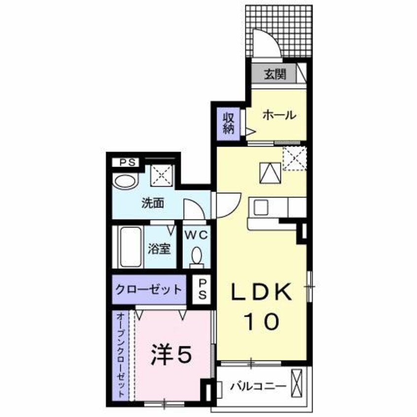 間取図 フレーシア