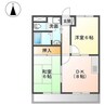 名古屋市営地下鉄東山線/本郷駅 徒歩9分 1-2階 築29年 2DKの間取り