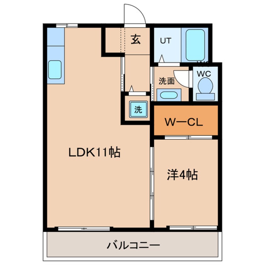 間取図 タウニーののがわ