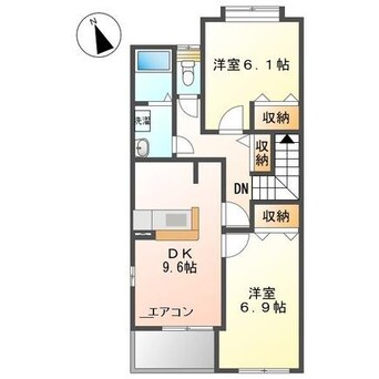 間取図 コーポ加藤