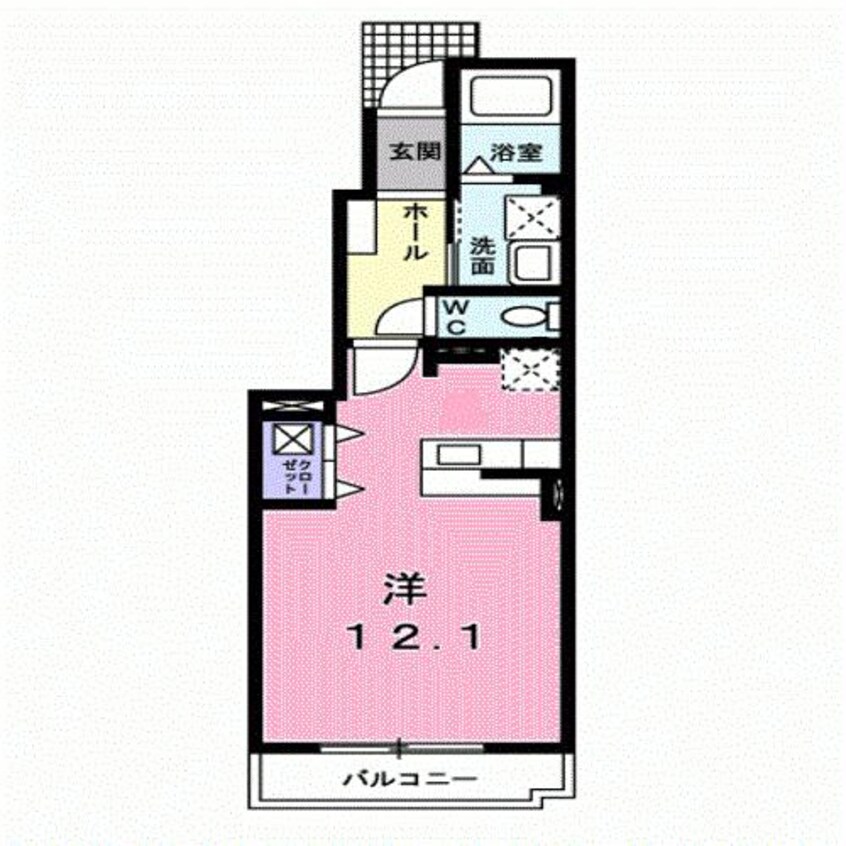 間取図 キルシエ
