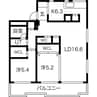 名古屋市営地下鉄東山線/藤が丘駅 徒歩5分 2階 築50年 2LDKの間取り
