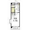 名古屋市営地下鉄東山線/藤が丘駅 徒歩10分 4-4階 築30年 1Kの間取り