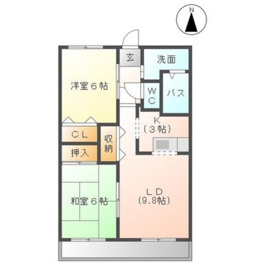 間取図 エグザ