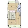 ハイムビーオールII 3LDKの間取り