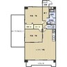 ハイムビーオールII 2LDKの間取り