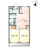 名古屋市営地下鉄東山線/星ヶ丘駅 バス:21分:停歩5分 1-2階 築25年 2LDKの間取り