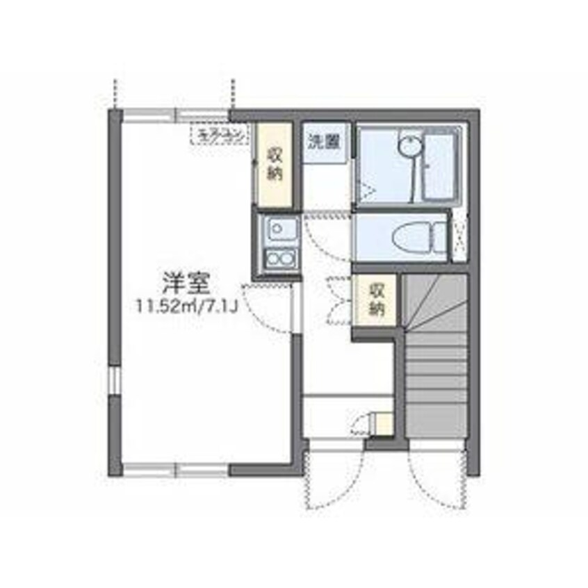 間取図 レオネクスト鴨田