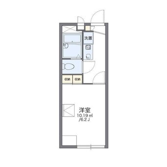 間取図 レオパレスウエストステージ