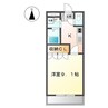 グランディールU 1Kの間取り