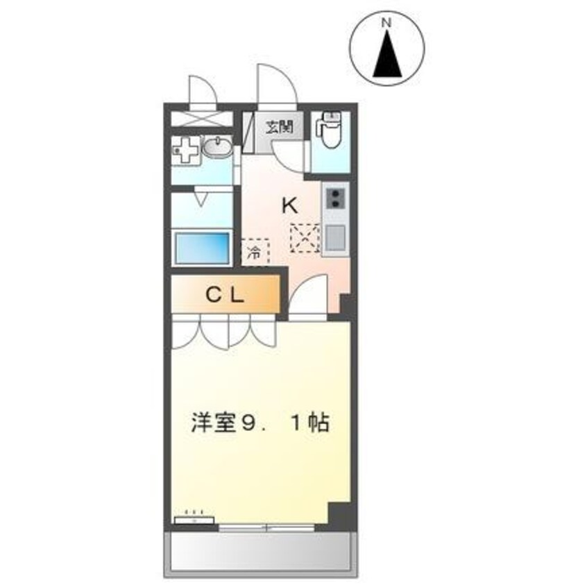 間取図 グランディールU