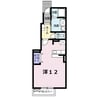 ヒルトップテラス 1Rの間取り