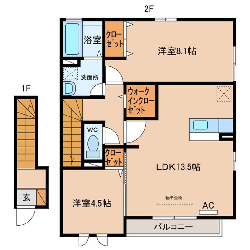 間取図 エクセレント瑞鳳