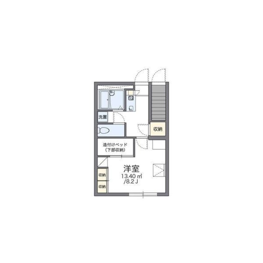 間取図 レオパレスディーノ