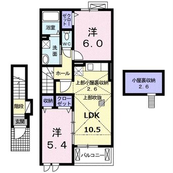 間取図 エヴァーグリーンⅡ