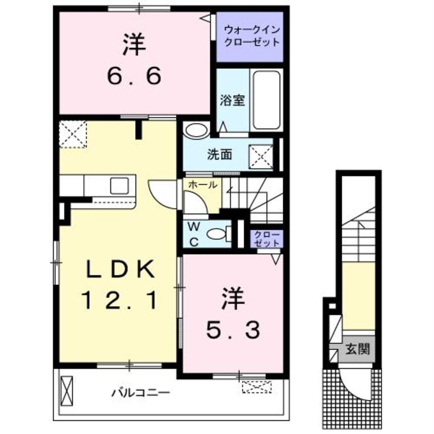 間取図 グラン ルーチェ