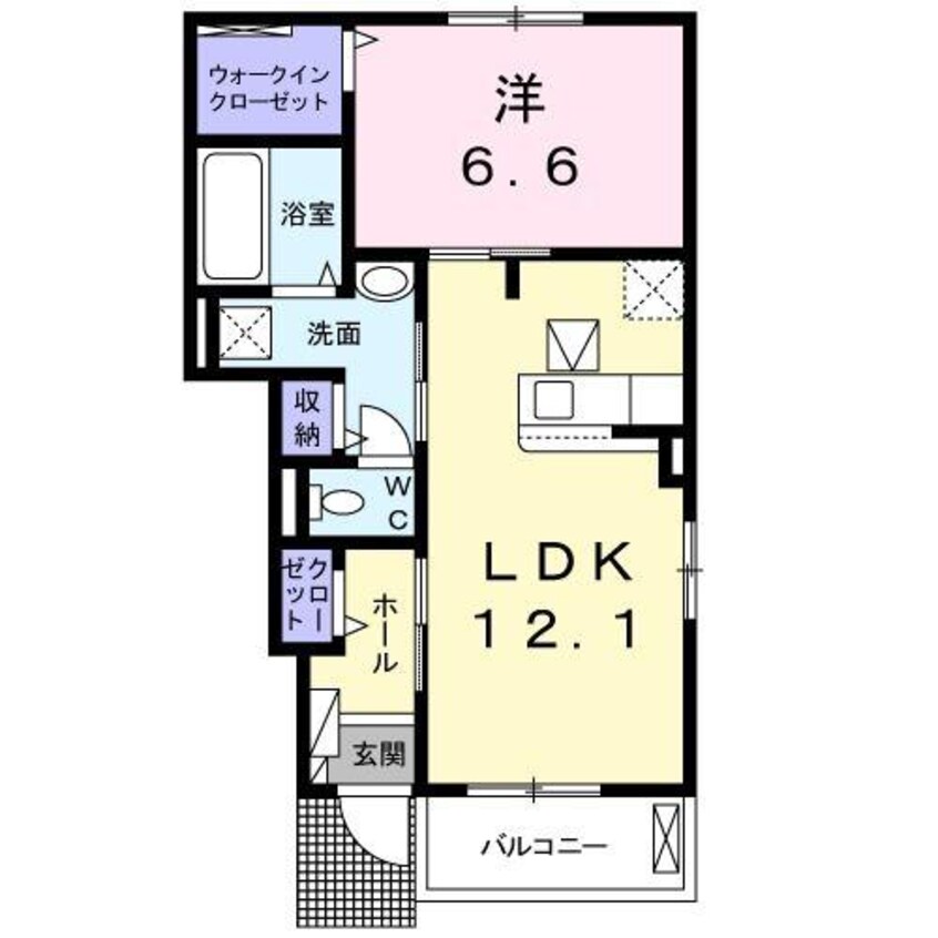 間取図 グラン ルーチェ