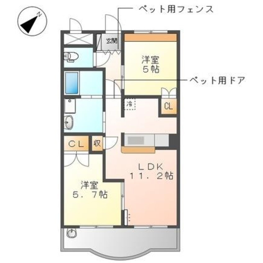 間取図 ファビュラス