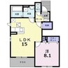 Famille(ファミール) 1LDKの間取り