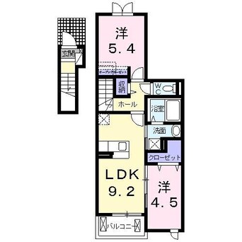 間取図 エスポワールマサオカ