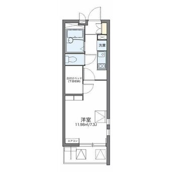 間取図 レオパレスPines寿