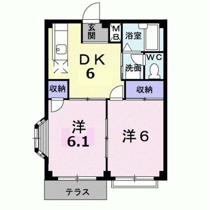 間取図 エルディム大塚Ⅰ