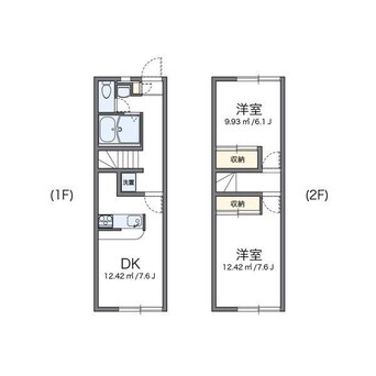 間取図 レオパレス吉根