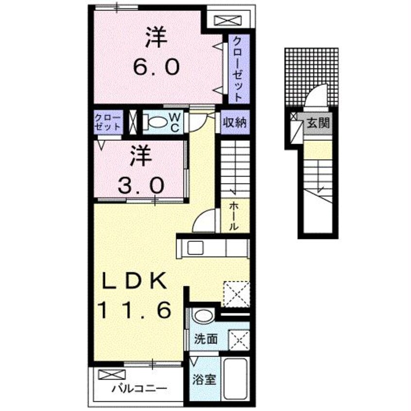 間取図 ティンカーベル