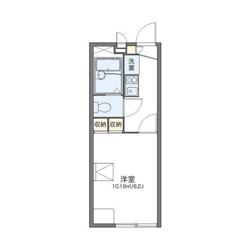 間取図 レオパレスグリュック