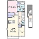アバンダントの間取図
