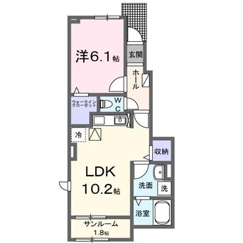 間取図 アバンダント