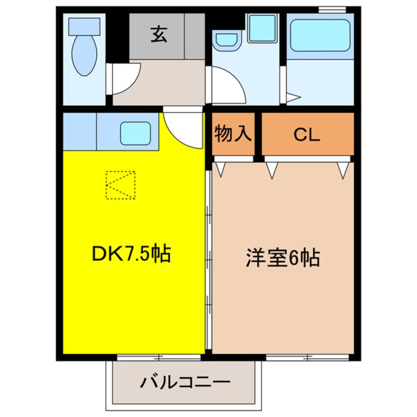 間取図 エステート