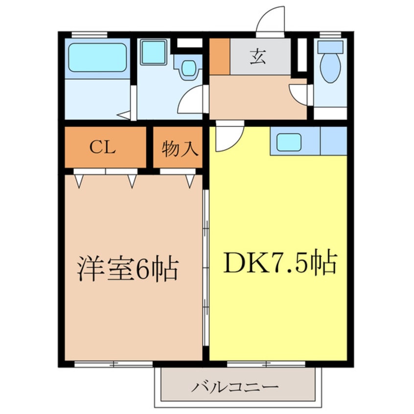 間取図 エステート
