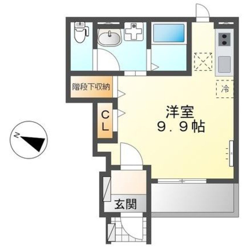 間取図 (仮)守山区上志段味新築アパート