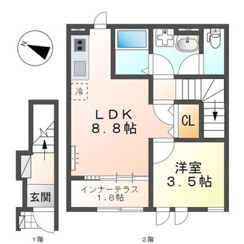 間取図 (仮)守山区上志段味新築アパート