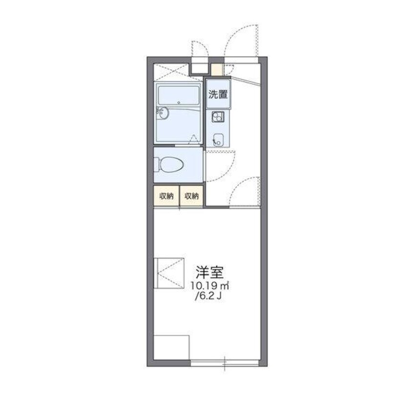 間取図 レオパレススウィートハート