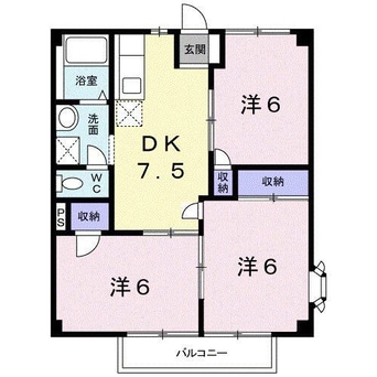 間取図 グリーンシティ晴丘