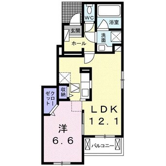 間取図 ヴァンベール　ドゥ