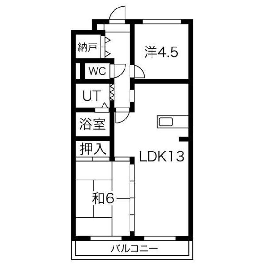 間取図 エトワール三郷