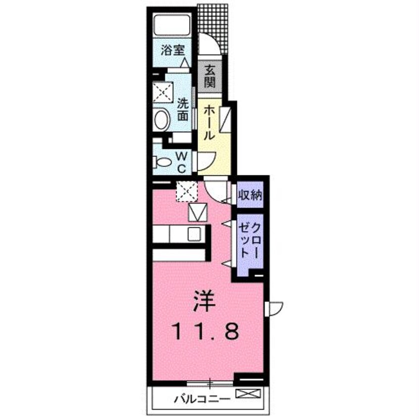 間取図 ＩＸＩ　Ⅱ（イクシィⅡ）