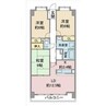 リーフマンション　グロリアス 3LDKの間取り