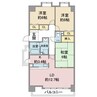 リーフマンション　グロリアス 3LDKの間取り