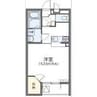 レオネクストパークアヴェニュー 1Kの間取り