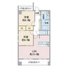 エスペランサ四軒家 2LDKの間取り