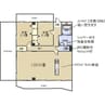サンシャイン白山 2LDKの間取り