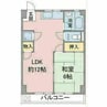 水野マンション 1LDKの間取り
