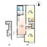 プラッツ 2LDKの間取り