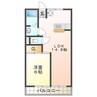 ルビーハイツ大森Ⅱ 1LDKの間取り