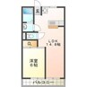 ルビーハイツ大森Ⅱ 1LDKの間取り